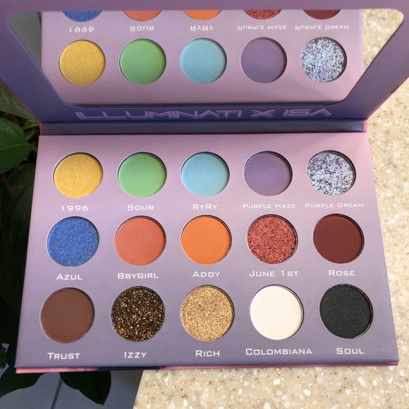 Illuminati Cosmetics Isa Glam Eyeshadow Palette - Picture 3 of 10